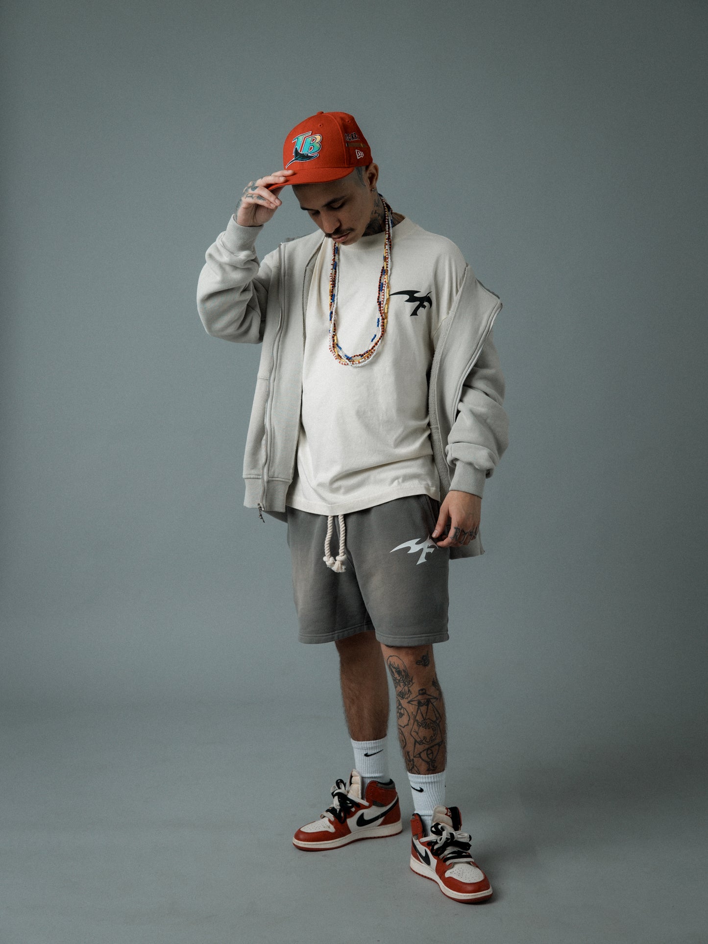 FEAR heavyweight washed rope sweatshorts